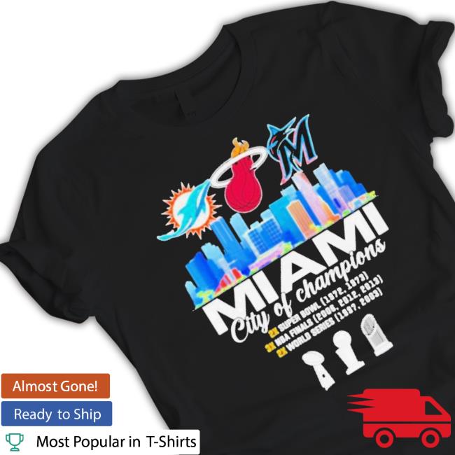 Miami marlins shirt, Miami Dolphins T-Shirt, Miami football shirt -  Cherrycatshop